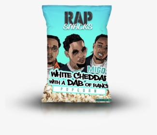 Transparent Migos Png - Migos Popcorn Rap Snacks, Png Download, Free Download