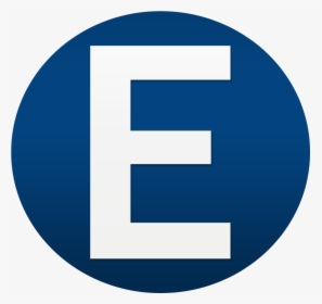 Blue White Letter E Logo Design Png - E Logo Design Png, Transparent Png, Free Download