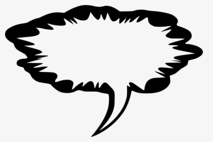 Transparent Mouth Speaking Clipart - Screaming Speech Bubble Png, Png Download, Free Download