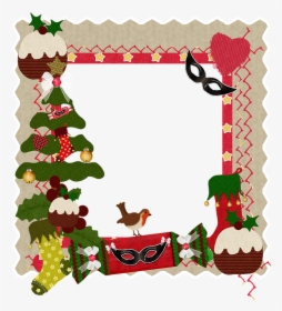 Christmas, Frame, Heart, Card, Holiday - Marco De Selfie Navideño, HD Png Download, Free Download