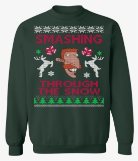 Stranger Things Merry Christmas Ugly Sweater - Stranger Things Merry Christmas Sweater, HD Png Download, Free Download