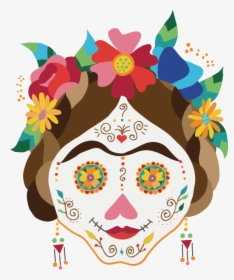 Catrina In Restaurant Logos - Mexican Catrina Png, Transparent Png, Free Download