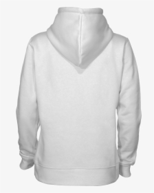 Sweater - White Pullover Hoodie Back, HD Png Download, Free Download