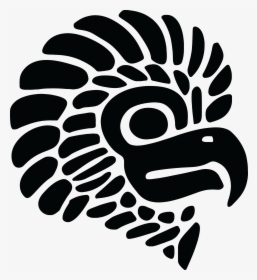 Transparent Mexican Flag Png - Logo Mexico Flag Eagle Black And White, Png Download, Free Download