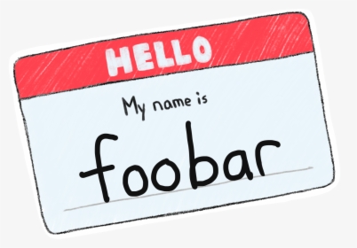 A "hello, My Name Is - Handwriting, HD Png Download, Free Download