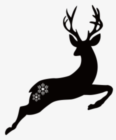 Deer Christmas Illustration - Noble Ambition, HD Png Download, Free Download