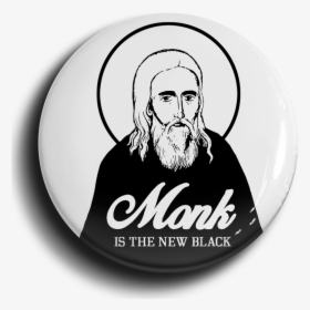 Monk Is The New Black Button"  Class= - Circle, HD Png Download, Free Download