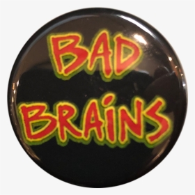 Bad Brains Pin Black2 - Circle, HD Png Download, Free Download