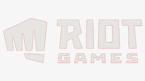 Riot Games New Logo With Red Outline Png Image, Transparent Png, Free Download