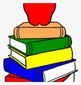 Transparent Stacked Books Clipart - Stack Of Books Drawing, HD Png ...