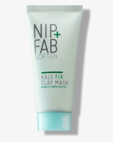 Kale Fix Clay Mask Suitable For Dry Sensitive Skin - Nip Fab Face Mask, HD Png Download, Free Download