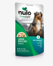 Freestyle Chicken, Duck & Kale In Broth Recipe"  Data - Nulo Freestyle Cat Pouches, HD Png Download, Free Download