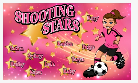 Soccer Shooting Stars Logo, HD Png Download, Free Download