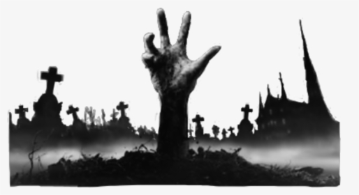 Graveyard Hand Dead Death Killer - Zombie Hand Grave, HD Png Download, Free Download