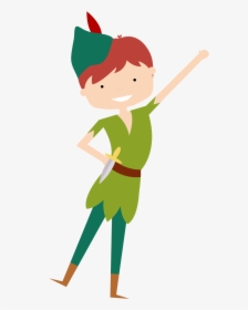 Peter Pan Silhouette Clipart Pic - Peter Pan Png, Transparent Png, Free Download