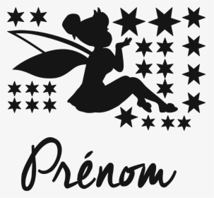 Transparent Tinkerbell Silhouette Png - Sticker, Png Download, Free Download