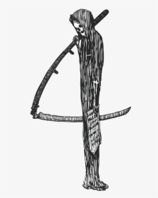 Death Reaper Scythe Reaper Free Picture - Grim Reaper Public Domain, HD Png Download, Free Download