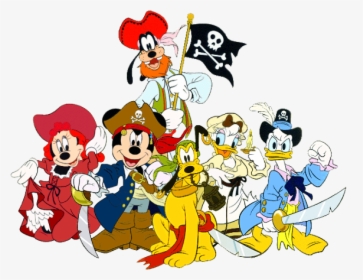 Mickey Mouse And Friends Pirates, HD Png Download, Free Download