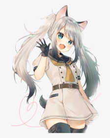 Аниме Тян Пнг, Hd Png Download , Png Download - Neko Render Deviantart, Transparent Png, Free Download