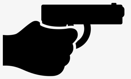 Hand Holding Up A Gun - Icone De Arma Png, Transparent Png, Free Download