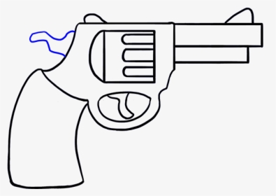 Cartoon Gun Group - Cartoon Gun Drawing, HD Png Download, Free Download