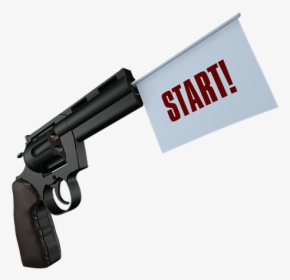Start, Gun, Shot, Sport, Pistol, Weapon, Bang, Handgun - Start Gun, HD Png Download, Free Download