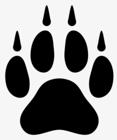 Monster Clipart Footprint - Wolf Paw Print Png, Transparent Png, Free Download