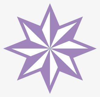 Transparent Purple Star Png - 8 Pointed Star Png, Png Download, Free Download