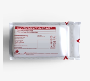 Transparent Bandage Png - Persys Medical Emergency Bandage, Png Download, Free Download
