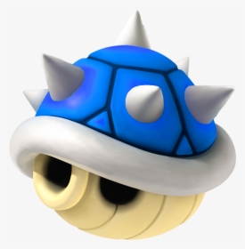 Nintendo Clipart Shell - Mario Kart Blue Shell Png, Transparent Png, Free Download