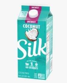 Silk Unsweet Coconutmilk - Silk Sweetened Coconut Milk, HD Png Download, Free Download