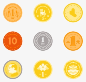 Asia Coins - Circle, HD Png Download, Free Download