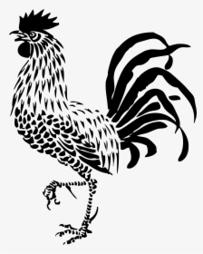 Rooster Line Art, HD Png Download, Free Download