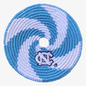 Unc Tar Heels Logo"ed Sport Disc In White - Circle, HD Png Download, Free Download