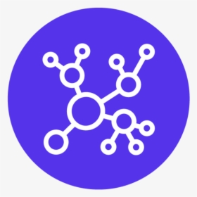 Purple-network - Circle, HD Png Download, Free Download