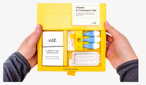 Vitl Personalised Vitamin Blood Test Kit - Smile, HD Png Download, Free Download