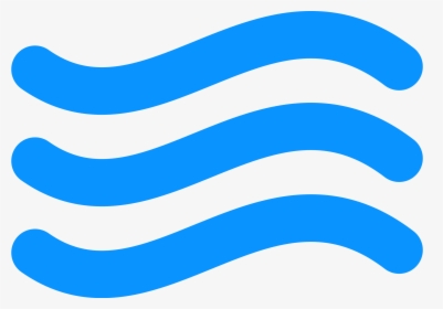 Transparent Wave Border Png - Transparent Water Flow Icon, Png Download, Free Download