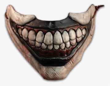 #edits #mask #creepy #art #face #mouth #stickers - Twisty The Clown Mask, HD Png Download, Free Download