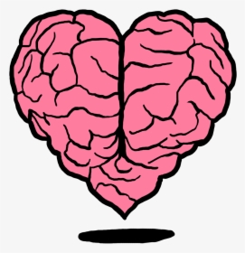 Brains Clipart Superhero - Heart And Brain Transparent, HD Png Download, Free Download