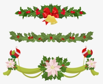 Garland Christmas Euclidean Vector Clip Art - Guirnaldas De Navidad Png Vector, Transparent Png, Free Download