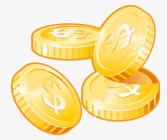 Gold Coins Vector Png Download - Coin, Transparent Png, Free Download
