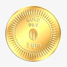 5 Grams Gold Coin, HD Png Download, Free Download