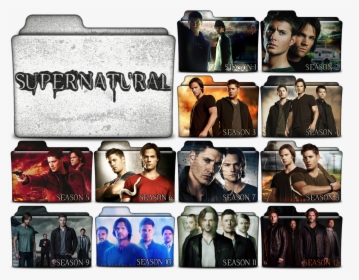 Supernatural Season Png - Supernatural Tv Series Folder Icon, Transparent Png, Free Download
