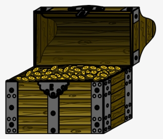Treasure Chest Cartoon Pirate, HD Png Download, Free Download