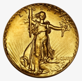 Falling Gold Coins Png Download - Augustus St Gaudens Mark, Transparent Png, Free Download
