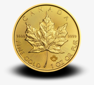 31,15 G, Canadian Maple Leaf Gold Coin - 2015 1 Oz Canadian Gold Maple Leaf Coin, HD Png Download, Free Download