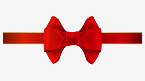 Red Ribbon Clipart At Free For Personal Use Red Png - Red Bow Ribbon Png, Transparent Png, Free Download