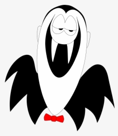 Dracula Cartoon Vampire Drawing Clip Art - Vampire Cartoon Without Background, HD Png Download, Free Download