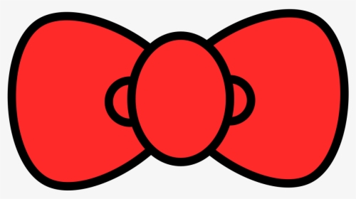 Bow Clip Arts - Red Bow Tie Drawing, HD Png Download, Free Download