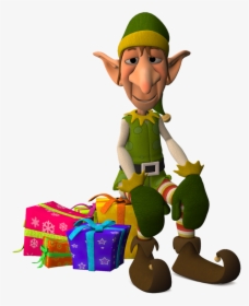 Elf Png Image - Funny Christmas Elf, Transparent Png, Free Download